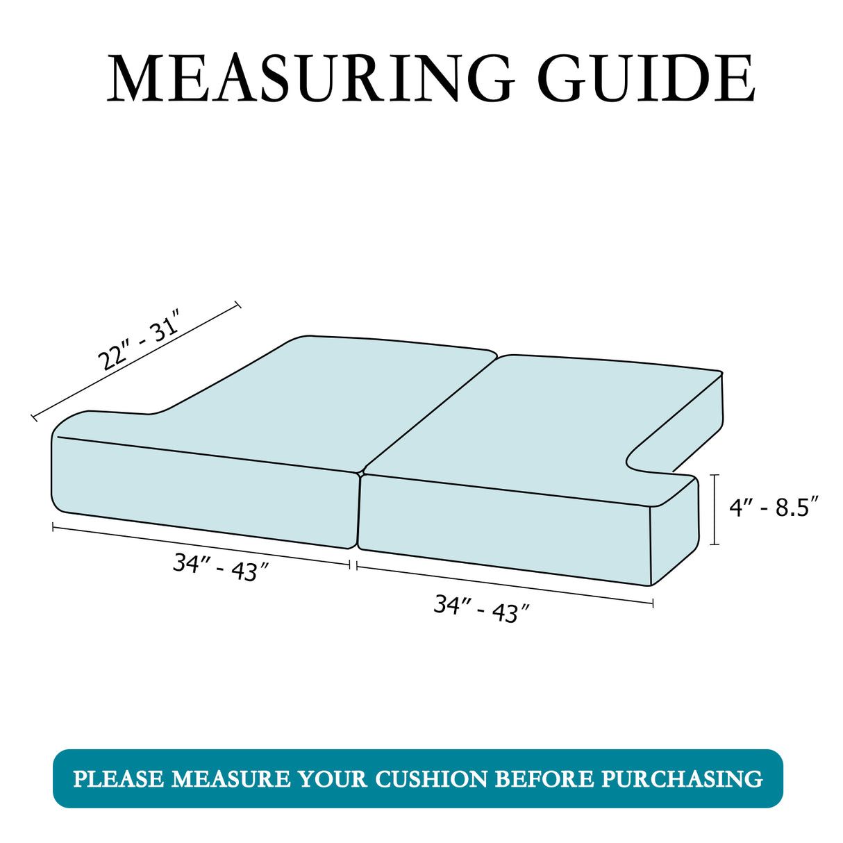 Stretch Velvet 2-Seater Slipcover for T-Cushion Loveseat Sofa