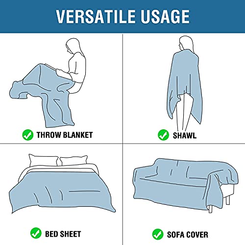 H.VERSAILTEX Cotton Sofa Covers Couch Cover Sofa Slipcover for Most Shape Sofas, Feature Thick Woven Jacquard Seamless with Tassels, Multi-Use Decorative for Couch (X-Large: 71" x 118", Sand)