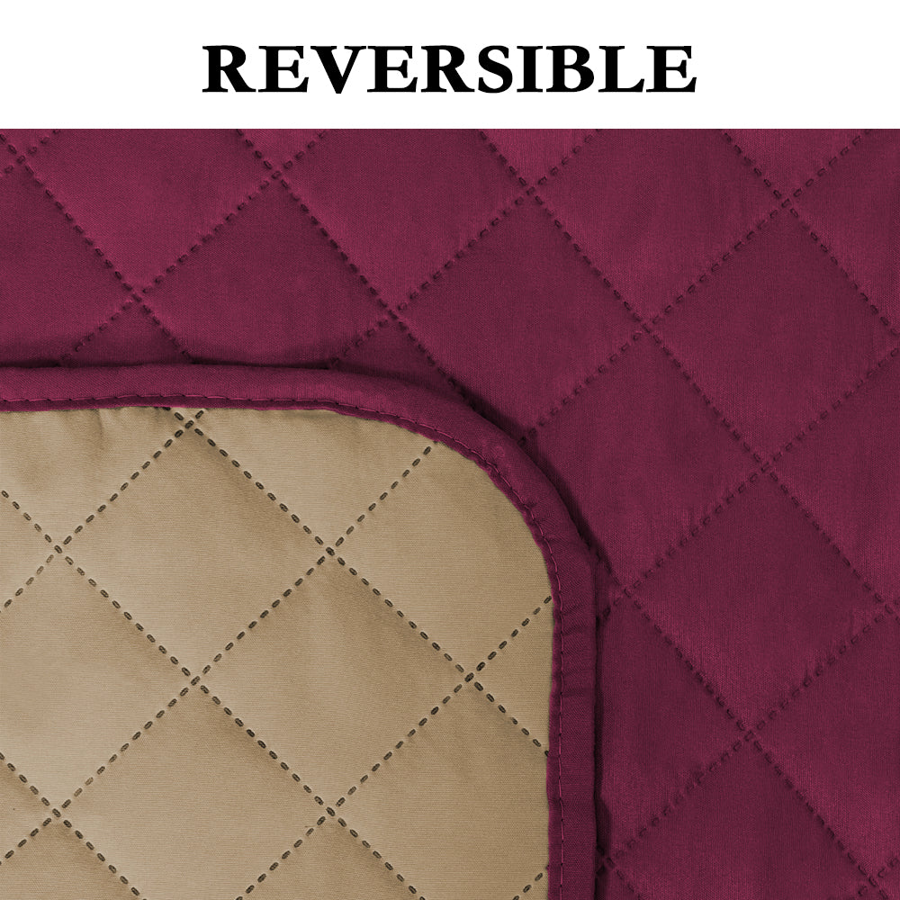 1-Piece Water Resistant Sofa 3-Seater Slipcover