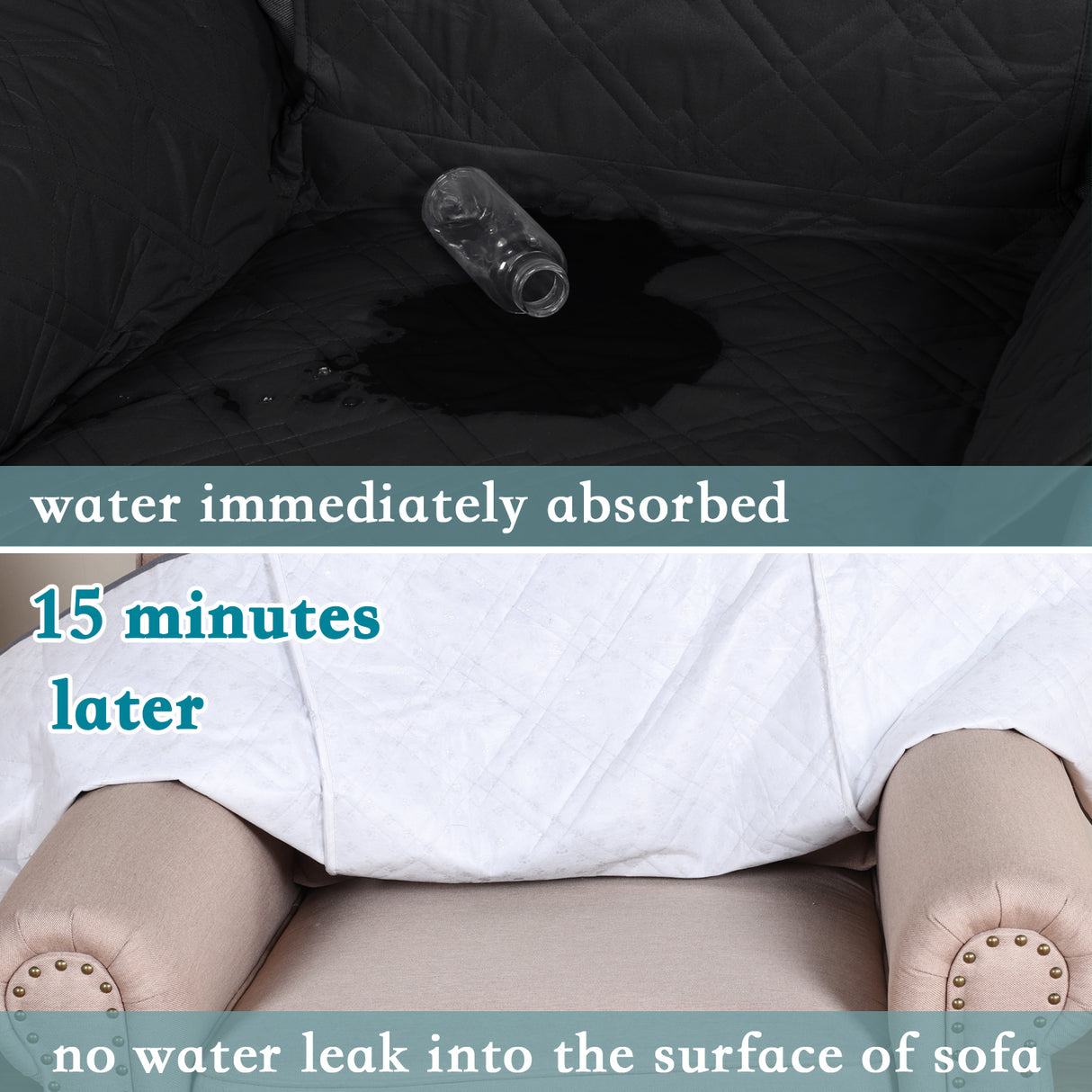 100% Waterproof Extra Large Loveseat Cover Protector