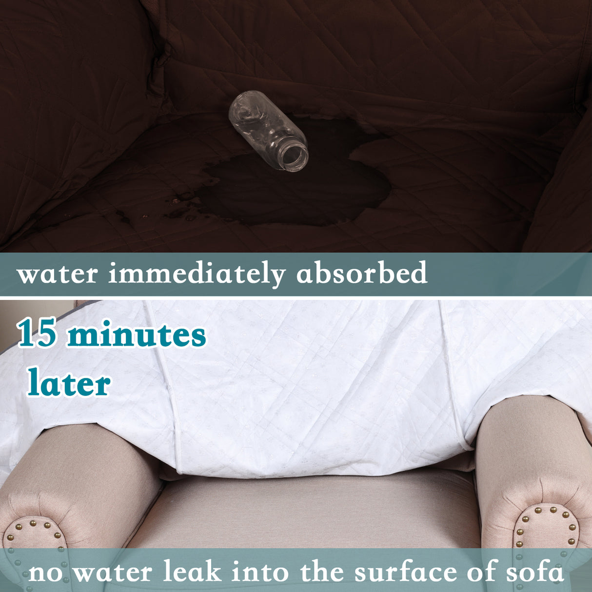 100% Waterproof Extra Large Sofa Protector Couch Covers