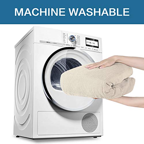 1-Piece Jacquard Stretch Recliner Slipcover