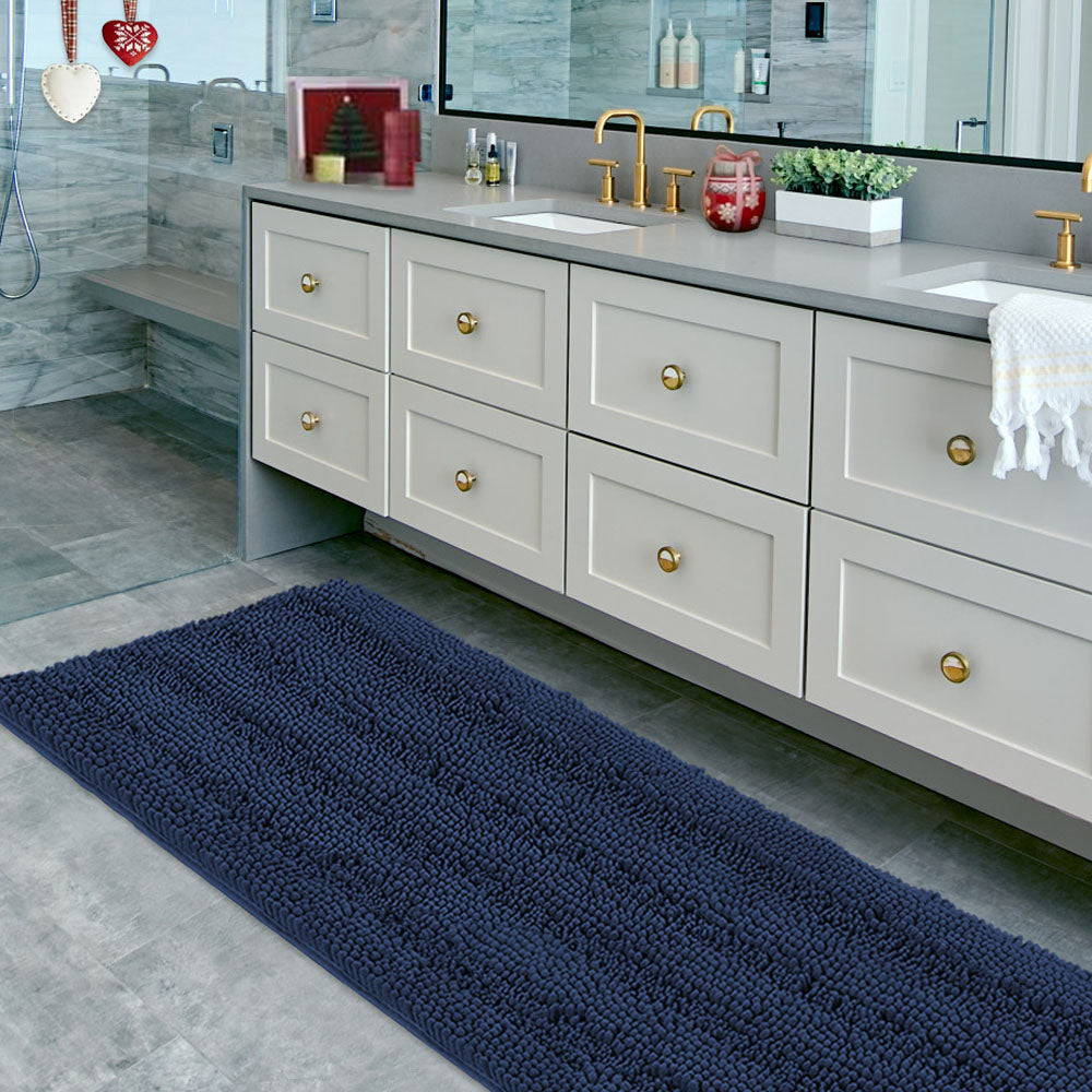 Chenille Stripe Rug 1 Piece 59" x 20"