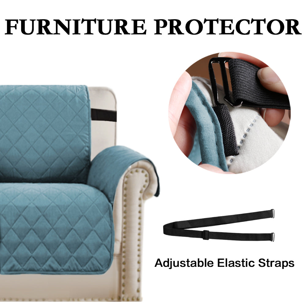 1-Piece Water Resistant Extra Large Sofa 3-Seater Slipcover