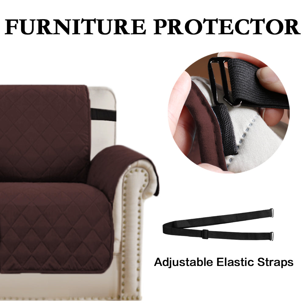 1-Piece Water Resistant Extra Large Recliner Slipcover