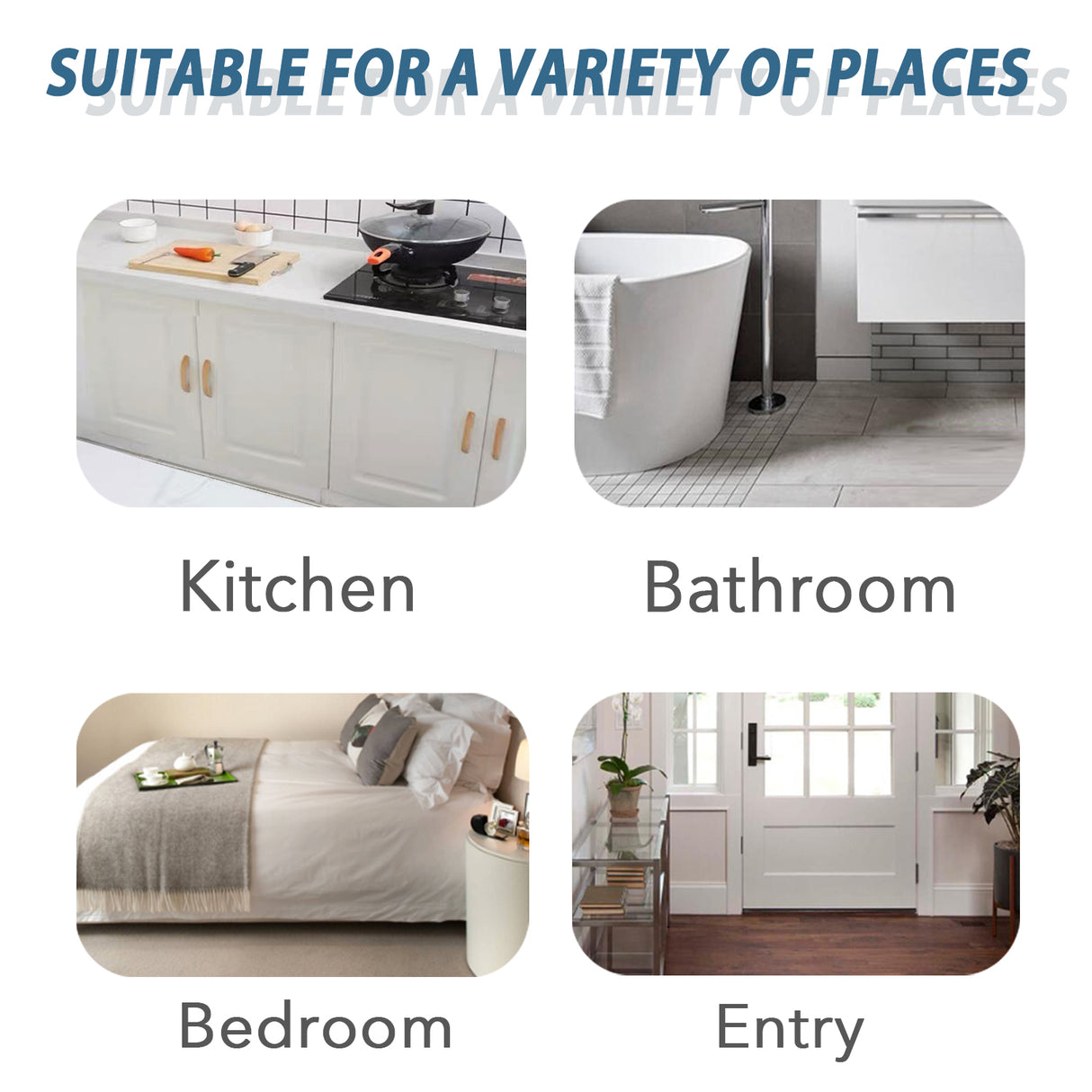 Chenille Ombre Bath Rug Set 20"x 32" & 17"x 24"