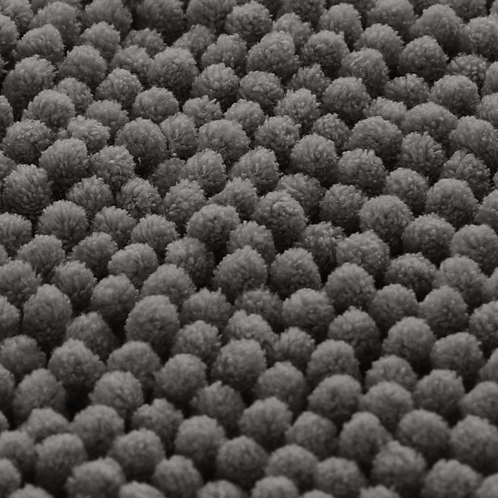 Chenille Bath Rug Set PVC Backing 20" x 32" & 17" x 24"