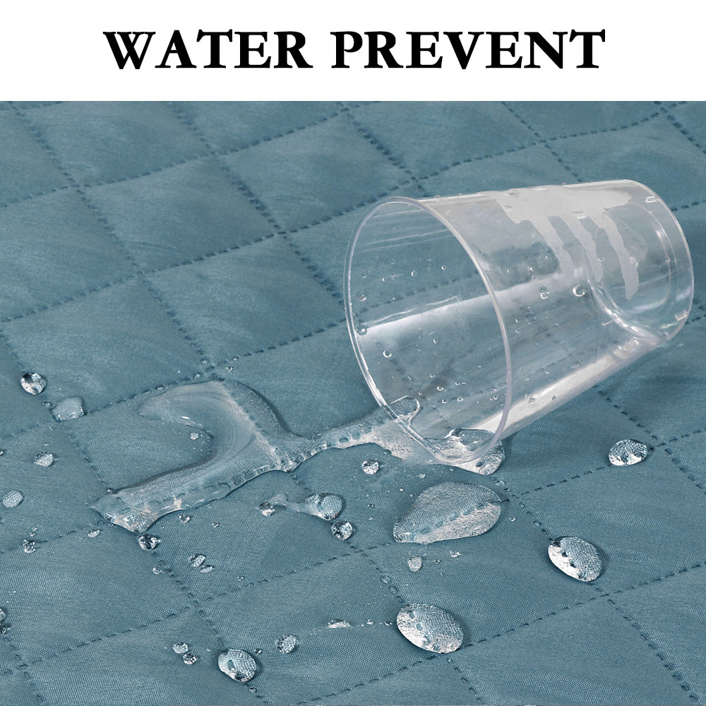 1-Piece Water Resistant Extra Large Sofa 3-Seater Slipcover