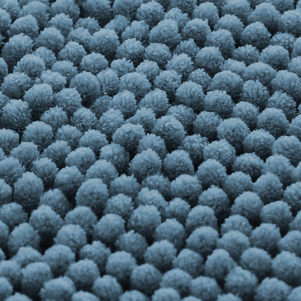 Chenille Bath Rug Set PVC Backing 20" x 32" & 17" x 24"