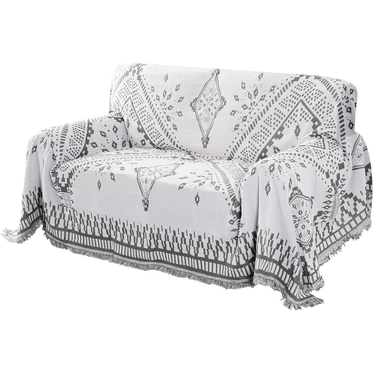 H.Versailtex Cotton Sofa Covers Couch Cover