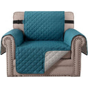 H.Versailtex Reversible Sofa Covers Water Repellent Chair Slipcover for Dogs Pets Furniture Protector