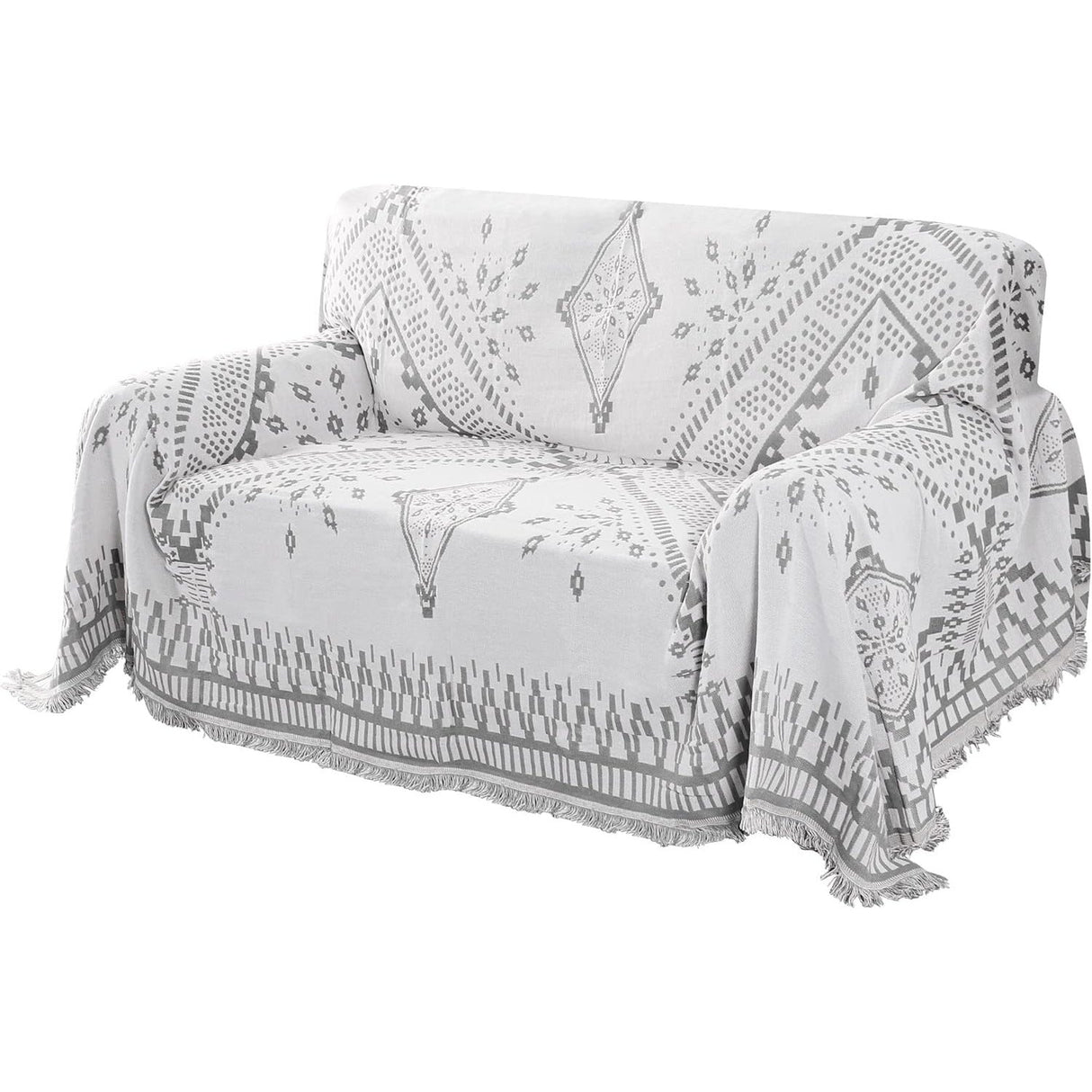 H.Versailtex Cotton Sofa Covers Couch Cover