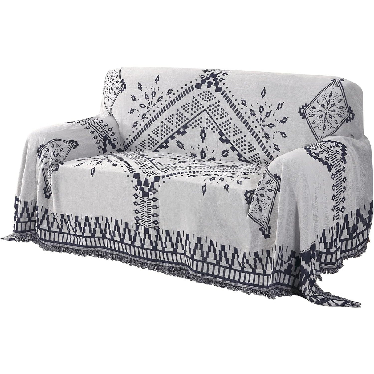H.Versailtex Cotton Sofa Covers Couch Cover