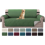 H.Versailtex Reversible Sofa Covers Water Repellent Chair Slipcover for Dogs Pets Furniture Protector