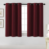 PrimeBeau Essential Blackout Thermal Insulated Curtain Drapes Set of 2 panels, 42 Series