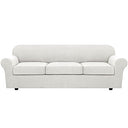 H.Versailtex Stretch Thicker Jacquard Fabric Sofa Slipcover