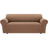 PrimeBeau 2023 Version Sofa Cover 1-Piece Stretch Couch Covers for 3 and 4 Cushions Couch Sofa Cover Spandex Non Slip Soft Form Fit Furniture Protector with Elastic Bottom