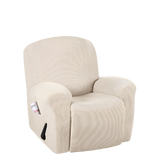 1-Piece Jacquard Stretch Recliner Slipcover