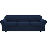 H.Versailtex Stretch Thicker Jacquard Fabric Sofa Slipcover