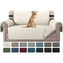 H.Versailtex Reversible Sofa Covers Water Repellent Chair Slipcover for Dogs Pets Furniture Protector