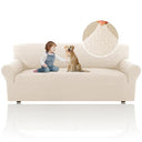PrimeBeau Wind Bell Pattern Jacquard 1 Piece Stretch Sofa Covers Furniture Protector