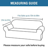PrimeBeau Stretch Velvet Sofa Covers Large Couch Covers Sofa Slipcovers Furniture Protector Soft with Non Slip Elastic Bottom, Feature Thick Comfy Rich Velour