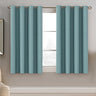 PrimeBeau Faux Linen Room Darkening Blackout Curtain Sold by 1 Panel, Short
