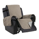 H.Versailtex Reversible Furniture Protector Anti-Slip Water Resistant 2" Elastic Straps Couch Covers