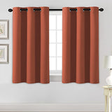 PrimeBeau Essential Blackout Thermal Insulated Curtain Drapes Set of 2 panels, 42 Series
