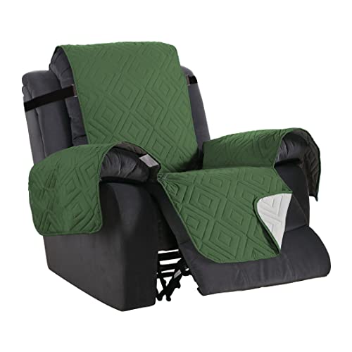 PrimeBeau New Diamond Quilted Recliner Covers Water Resistant  Protector