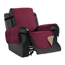 H.Versailtex Reversible Furniture Protector Anti-Slip Water Resistant 2" Elastic Straps Couch Covers