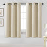 PrimeBeau Essential Blackout Thermal Insulated Curtain Drapes Set of 2 panels, 42 Series