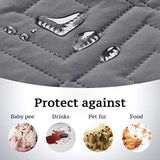 PrimeBeau New Diamond Quilted Recliner Covers Water Resistant  Protector
