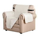 H.Versailtex Reversible Furniture Protector Anti-Slip Water Resistant 2" Elastic Straps Couch Covers