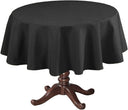 H.Versailtex Linen Textured Table Cloths Premium Solid Tablecloth Spill-Proof Waterproof Table Cover