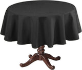 H.Versailtex Linen Textured Table Cloths Premium Solid Tablecloth Spill-Proof Waterproof Table Cover