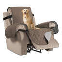 PrimeBeau Reversible Quilted Recliner Covers