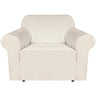 PrimeBeau Stretch Velvet Armchair Cover Couch Covers 1 Cushion Slipcover, Real Velvet, Upgraded Fit, Full Protection, Aesthetic Decor, Easy Care, Chair 31"-49"