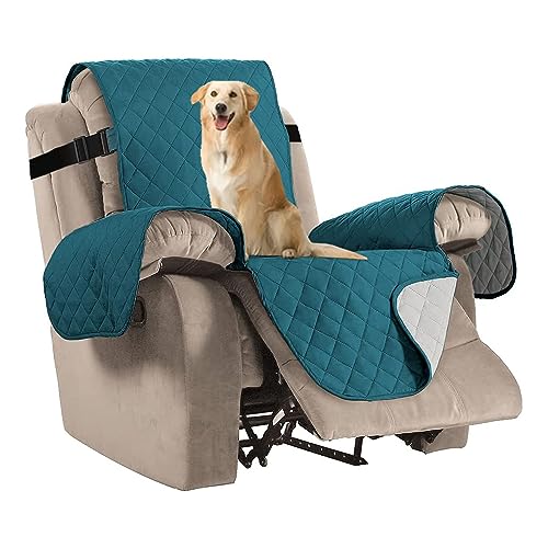 PrimeBeau Reversible Quilted Recliner Covers