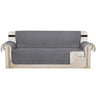 PrimeBeau Reversible Sofa & Oversize Sofa Cover Furniture Protector Anti-Slip Water Resistant 2 Inch Wide Elastic Straps Couch Covers