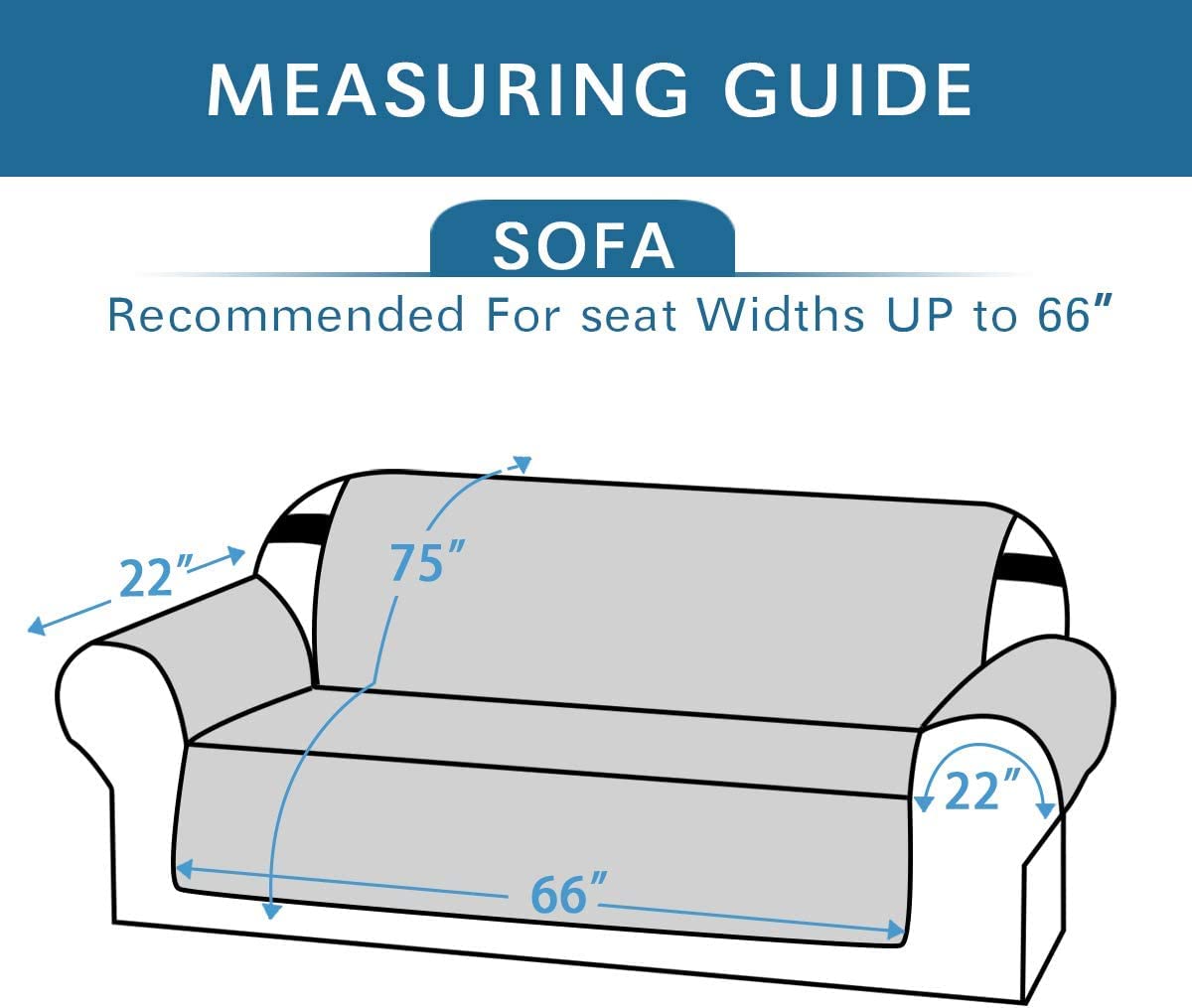 PrimeBeau Water Repellent Sofa Slipcover for Dogs Couch Protector Reversible Sofa Slipcover, Furniture Protector for Pets(1 Piece)
