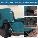 PrimeBeau New Diamond Quilted Recliner Covers Water Resistant  Protector