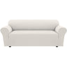 PrimeBeau 2023 Version Sofa Cover 1-Piece Stretch Couch Covers for 3 and 4 Cushions Couch Sofa Cover Spandex Non Slip Soft Form Fit Furniture Protector with Elastic Bottom