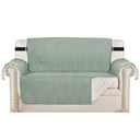 H.Versailtex Reversible Furniture Protector Anti-Slip Water Resistant 2" Elastic Straps Couch Covers