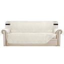 H.Versailtex Reversible Furniture Protector Anti-Slip Water Resistant 2" Elastic Straps Couch Covers