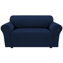PrimeBeau 2023 Version Loveseat Cover 1-Piece Stretch Couch Covers for 2 Cushion Couch Sofa Cover Spandex Non Slip Soft Form Fit Furniture Protector with Elastic Bottom