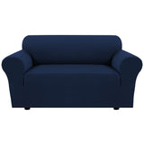 PrimeBeau 2023 Version Loveseat Cover 1-Piece Stretch Couch Covers for 2 Cushion Couch Sofa Cover Spandex Non Slip Soft Form Fit Furniture Protector with Elastic Bottom