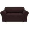 PrimeBeau 2023 Version Loveseat Cover 1-Piece Stretch Couch Covers for 2 Cushion Couch Sofa Cover Spandex Non Slip Soft Form Fit Furniture Protector with Elastic Bottom