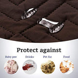 PrimeBeau New Diamond Quilted Recliner Covers Water Resistant  Protector