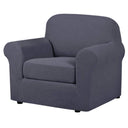 H.Versailtex Stretch Thicker Jacquard Fabric Sofa Slipcover